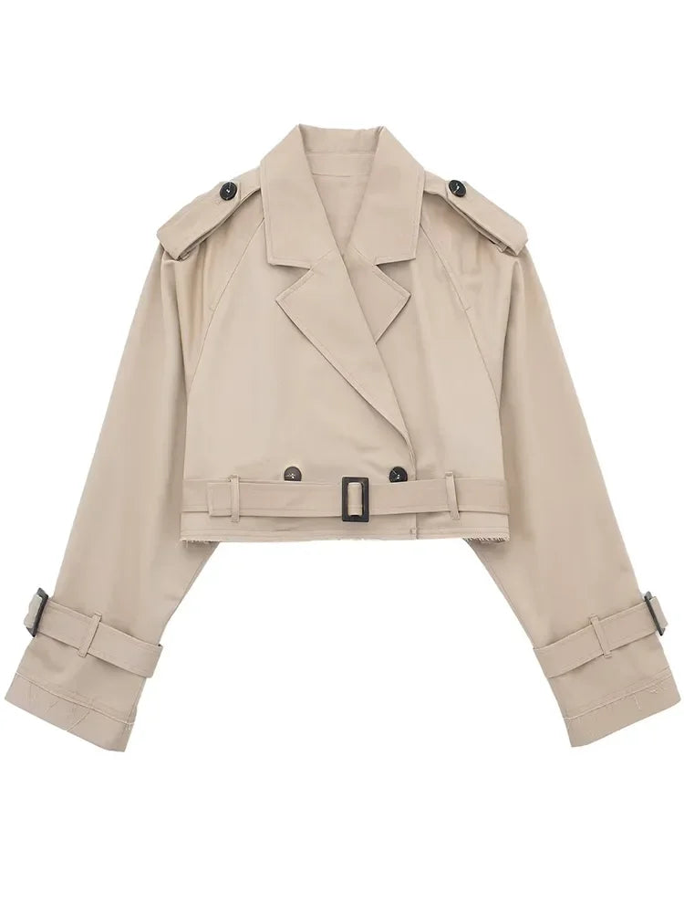 Cropped coat