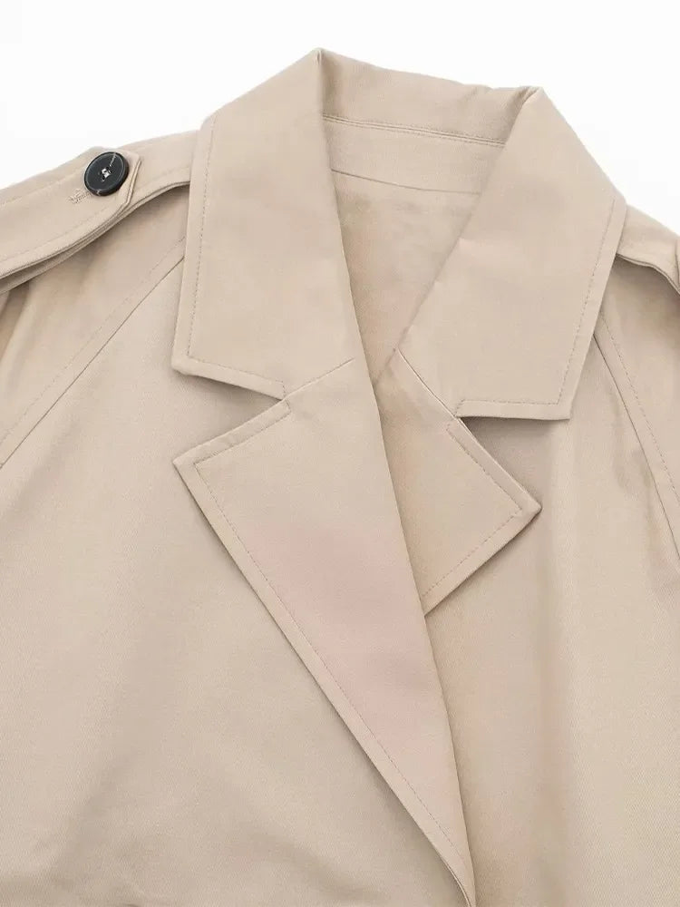 Cropped coat