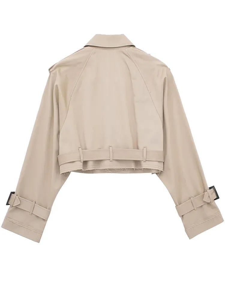 Cropped coat