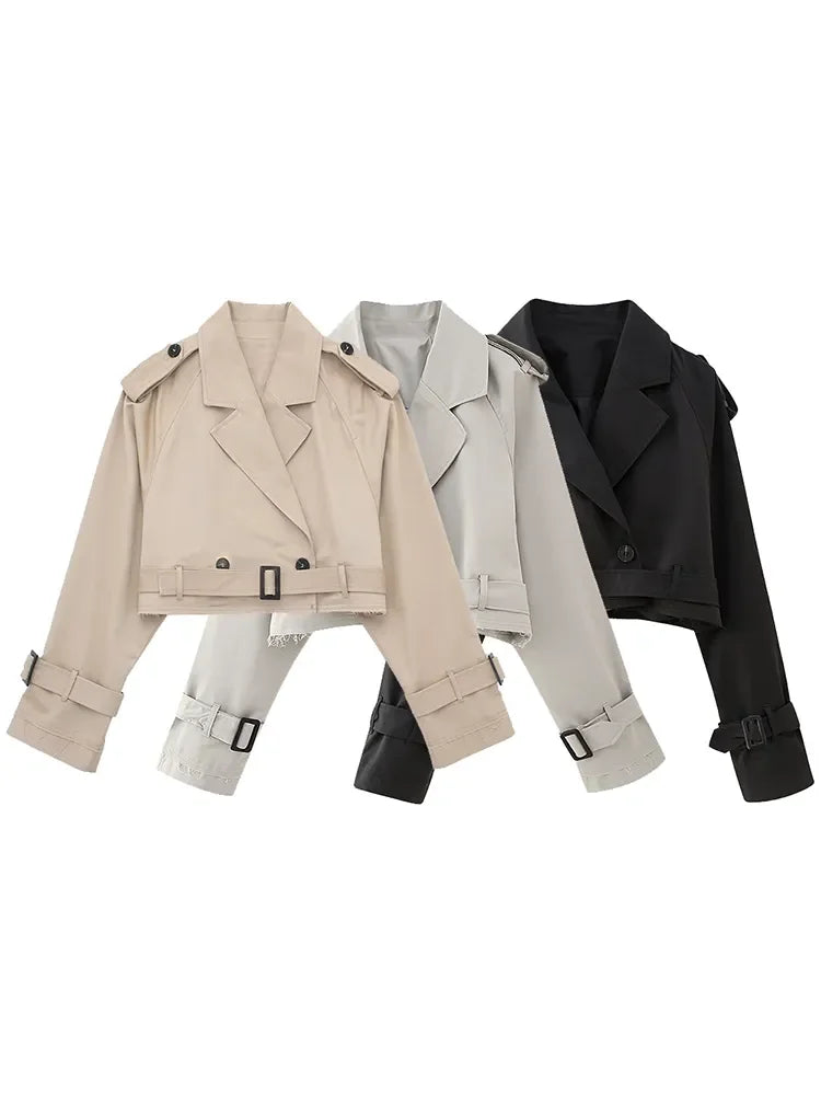 Cropped coat