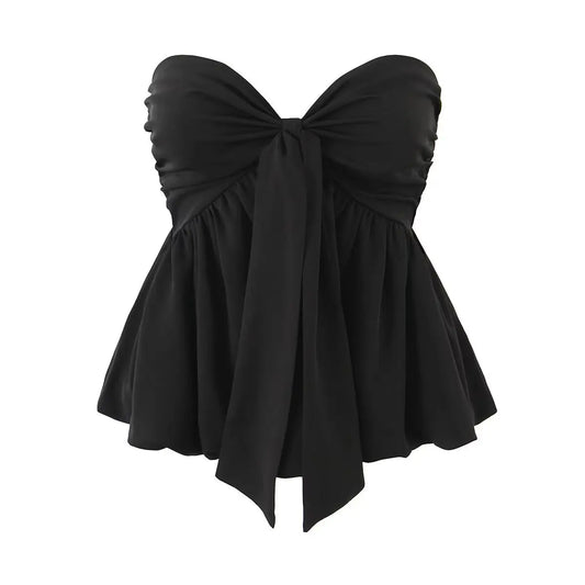 Heart Backless Top