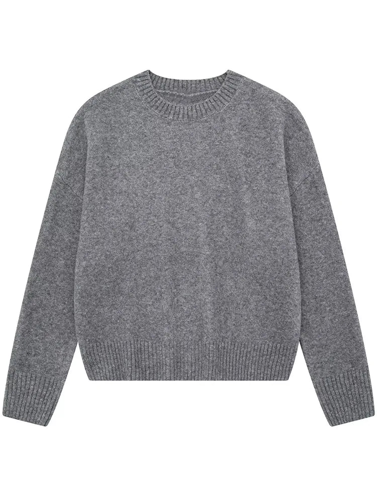 Gray pullover